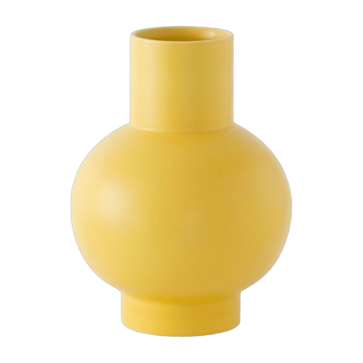 Vase extra large jaune 33x25cm Fressia - Strom - The Cool Republic