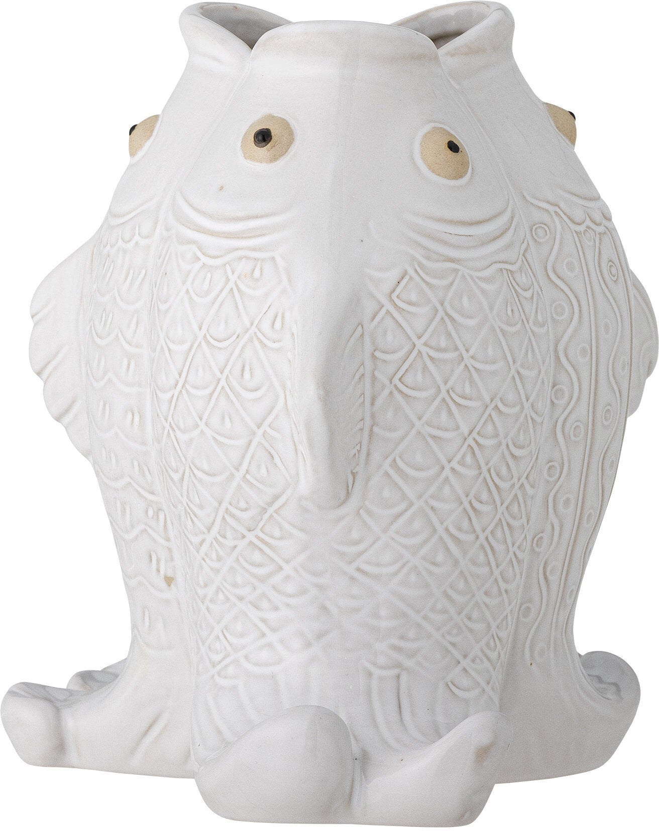 Vase Fili en grès blanc - Bloomingville