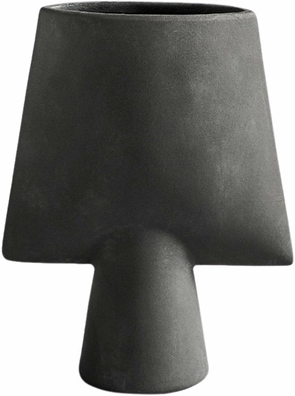 Vase gris foncé 25 cm Square - 101 Copenhagen - The Cool Republic