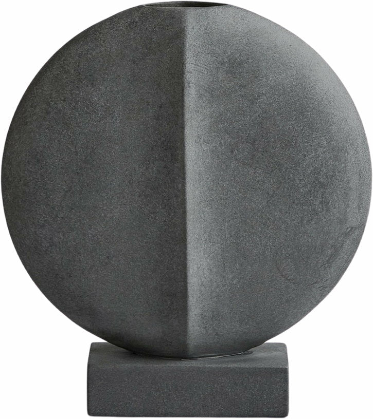Vase gris foncé Guggenheim - 101 Copenhagen - The Cool Republic