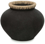 Vase L naturel noir Styly - Bazar Bizar - The Cool Republic