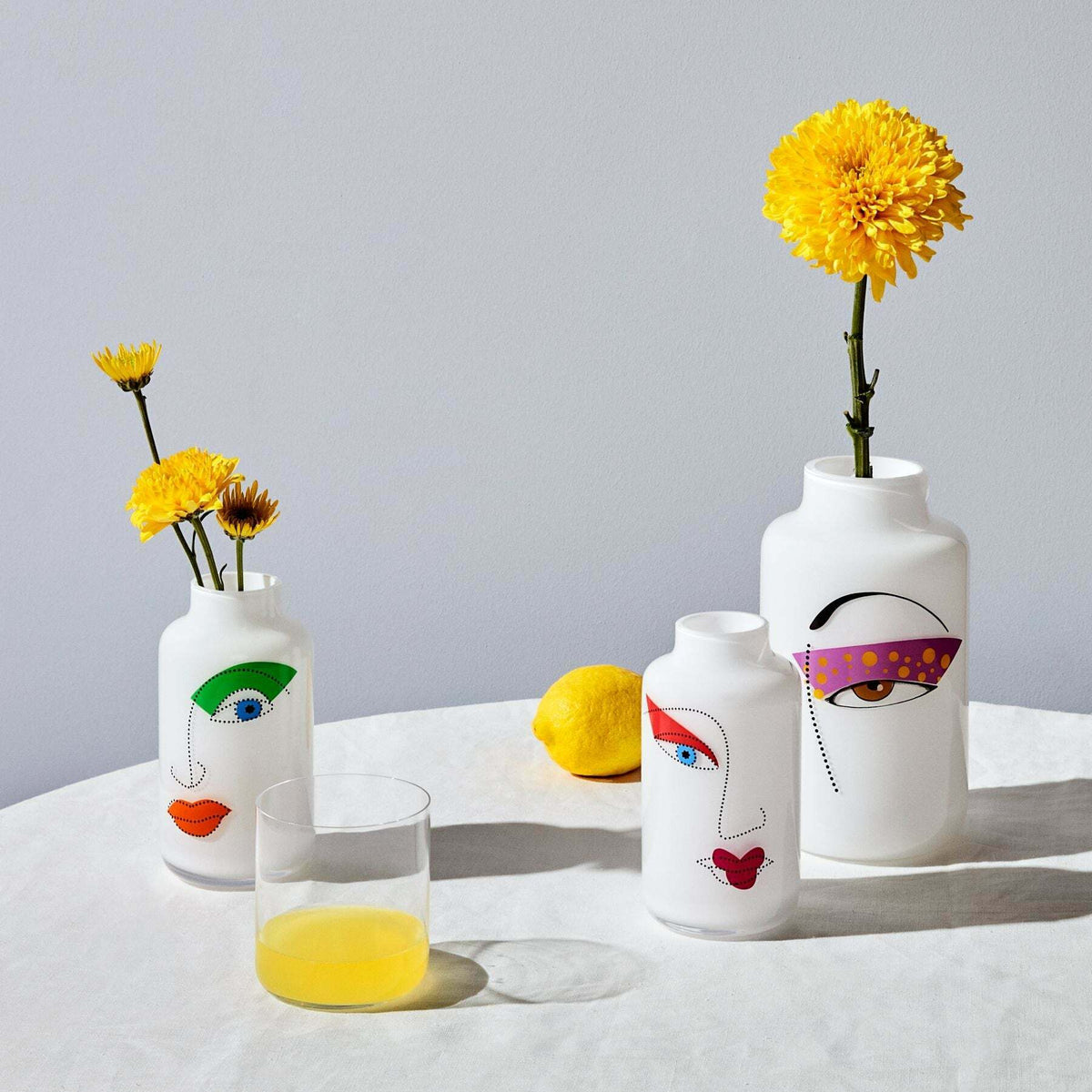 Vase Mini Magnolia Rock & Pop Moyen - Nude Glass - The Cool Republic