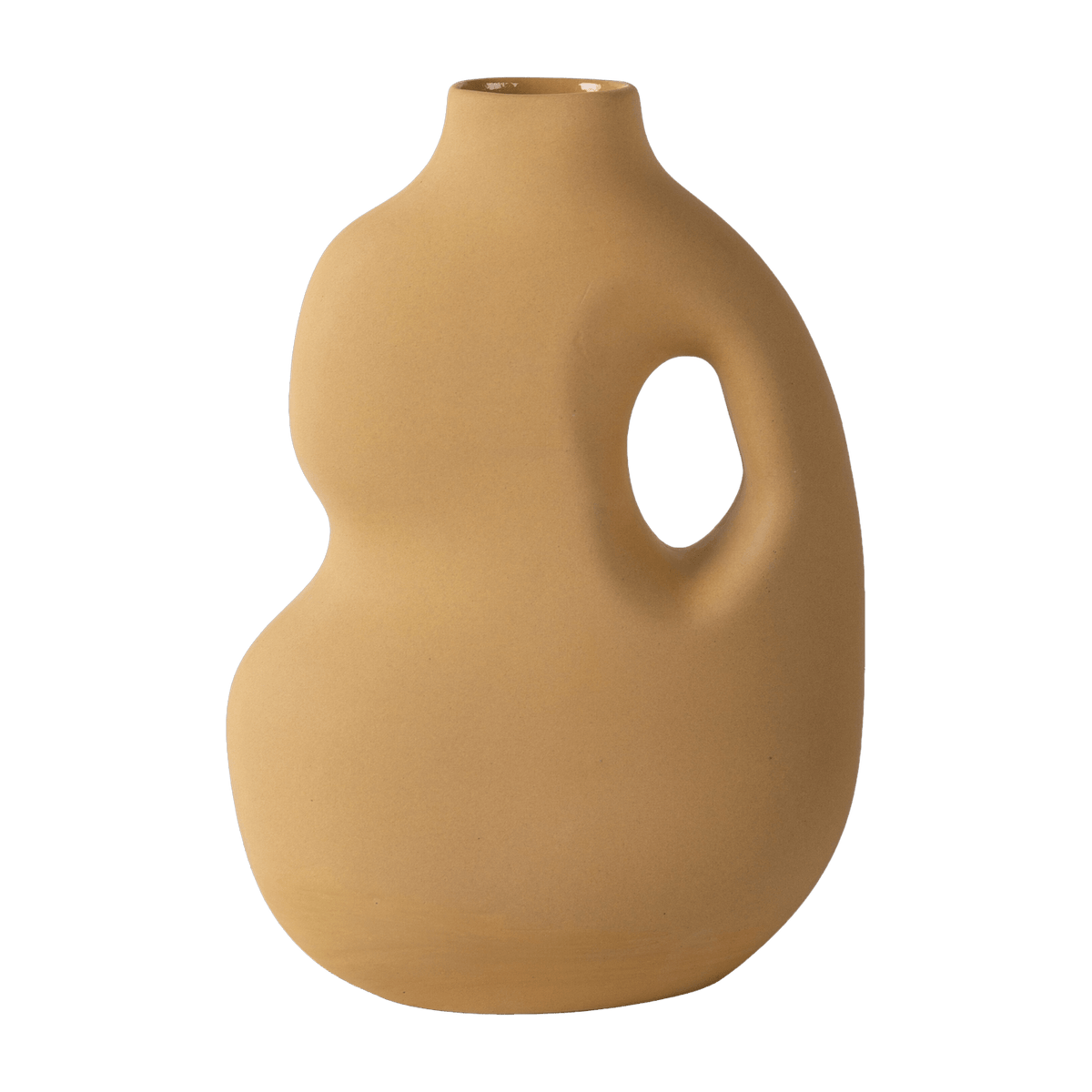 Vase moutarde Aura II - Schneid Studio - The Cool Republic
