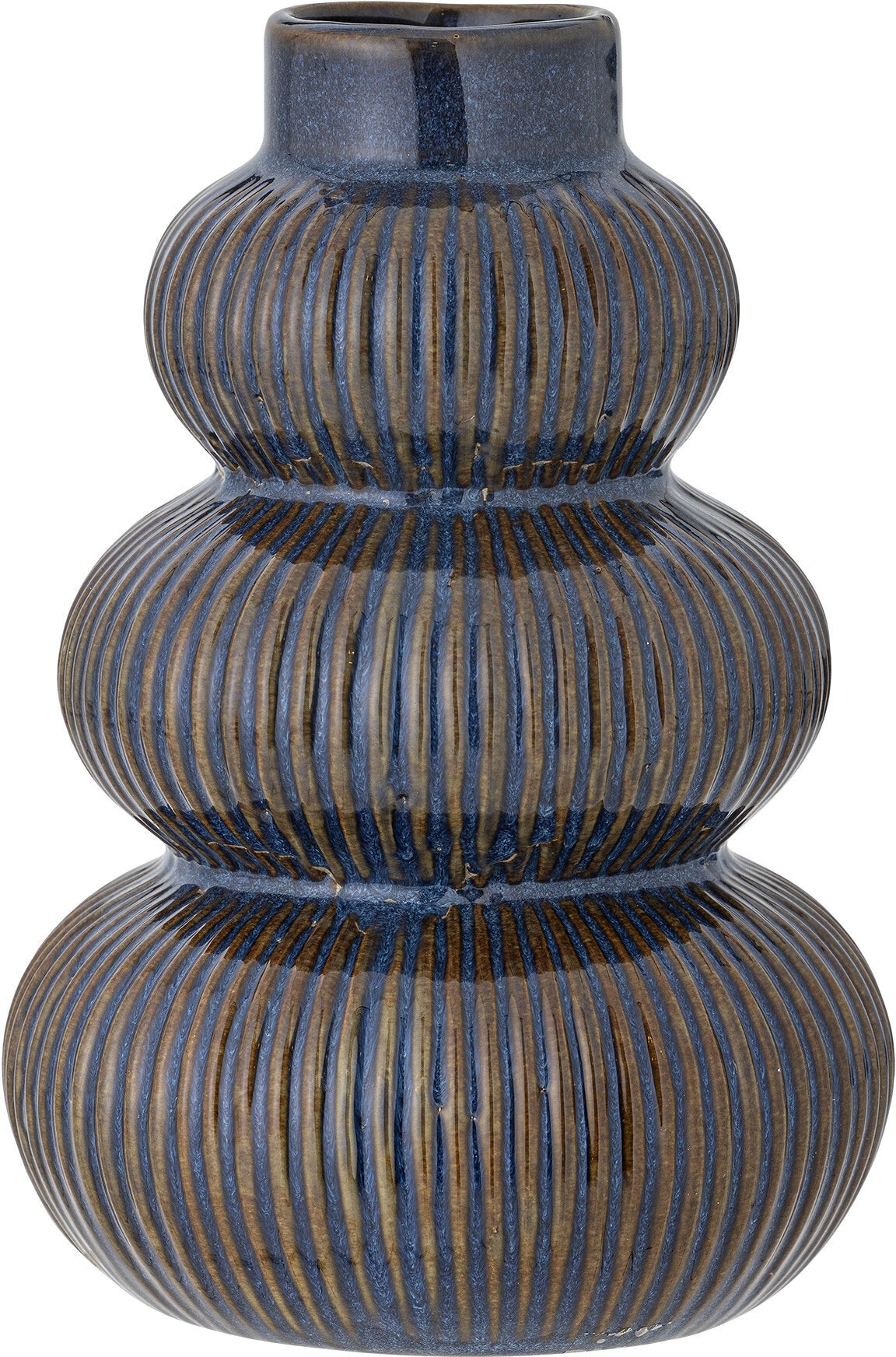 Vase Myrtle Grès bleu - Bloomingville