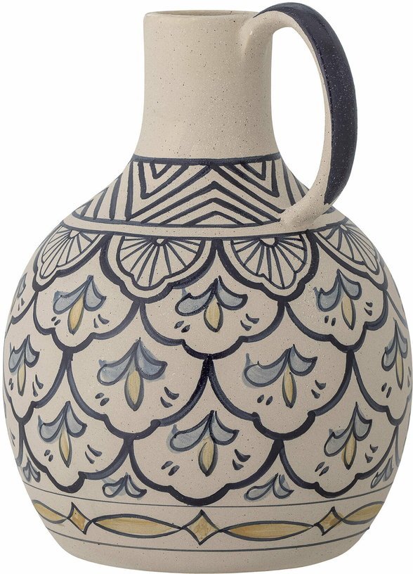 Vase Nadya Grès bleu - Bloomingville - The Cool Republic