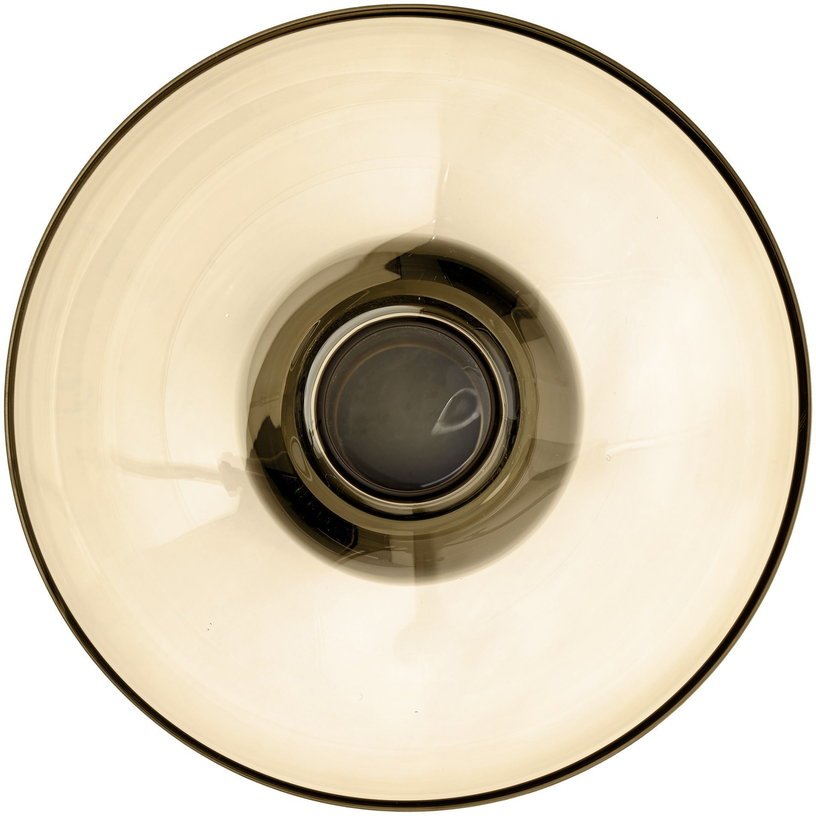 Vase noir et jaune Torus L - AYTM - The Cool Republic