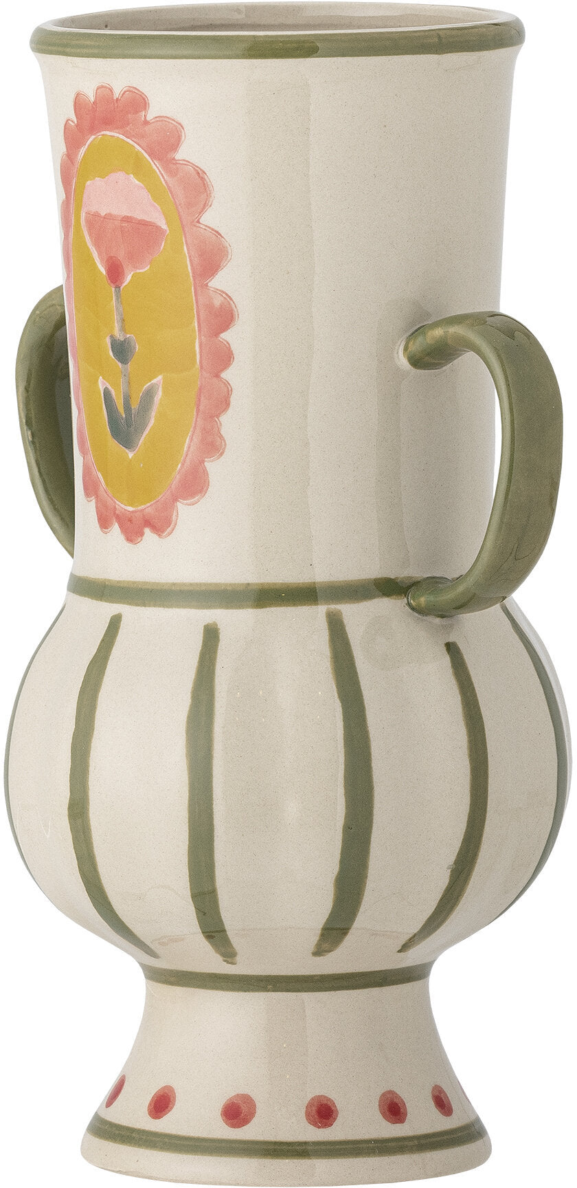 Vase Odina en grès vert - Bloomingville