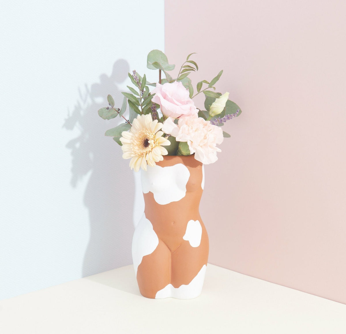 Vase orange S Body Vitiligo - DOIY - The Cool Republic