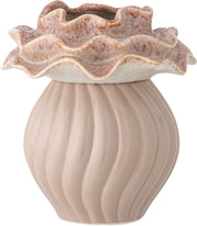 Vase Petalia Grès Rose - Bloomingville