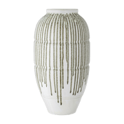 Vase Scarlett Green Stoneware - Bloomingville - The Cool Republic