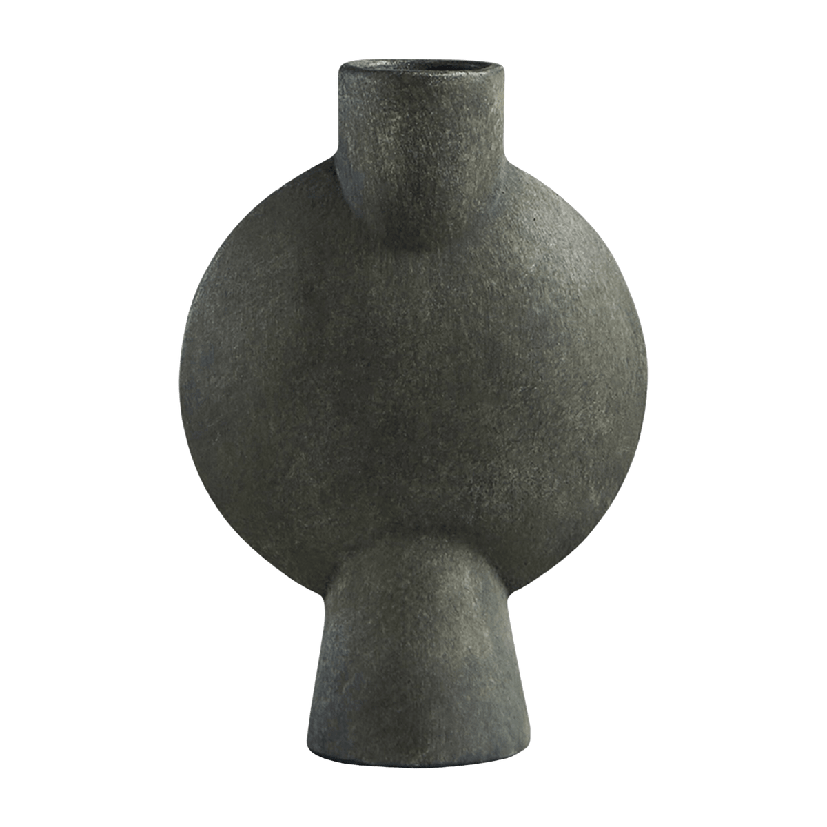 Vase sphérique gris foncé 19 cm Bulb - 101 Copenhagen - The Cool Republic