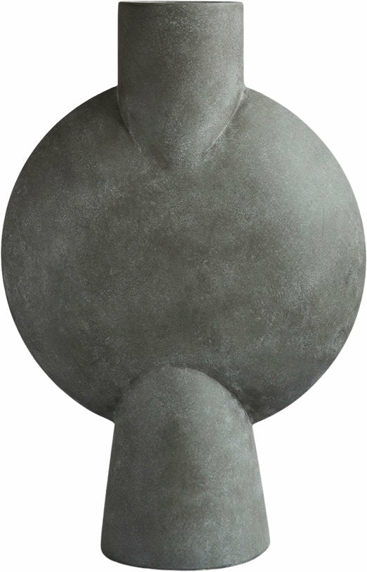 Vase sphérique gris foncé 60 cm Bulb - 101 Copenhagen - The Cool Republic