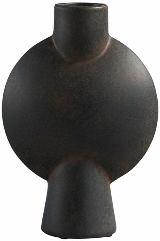 Vase sphérique noir 19 cm Bulb - 101 Copenhagen - The Cool Republic