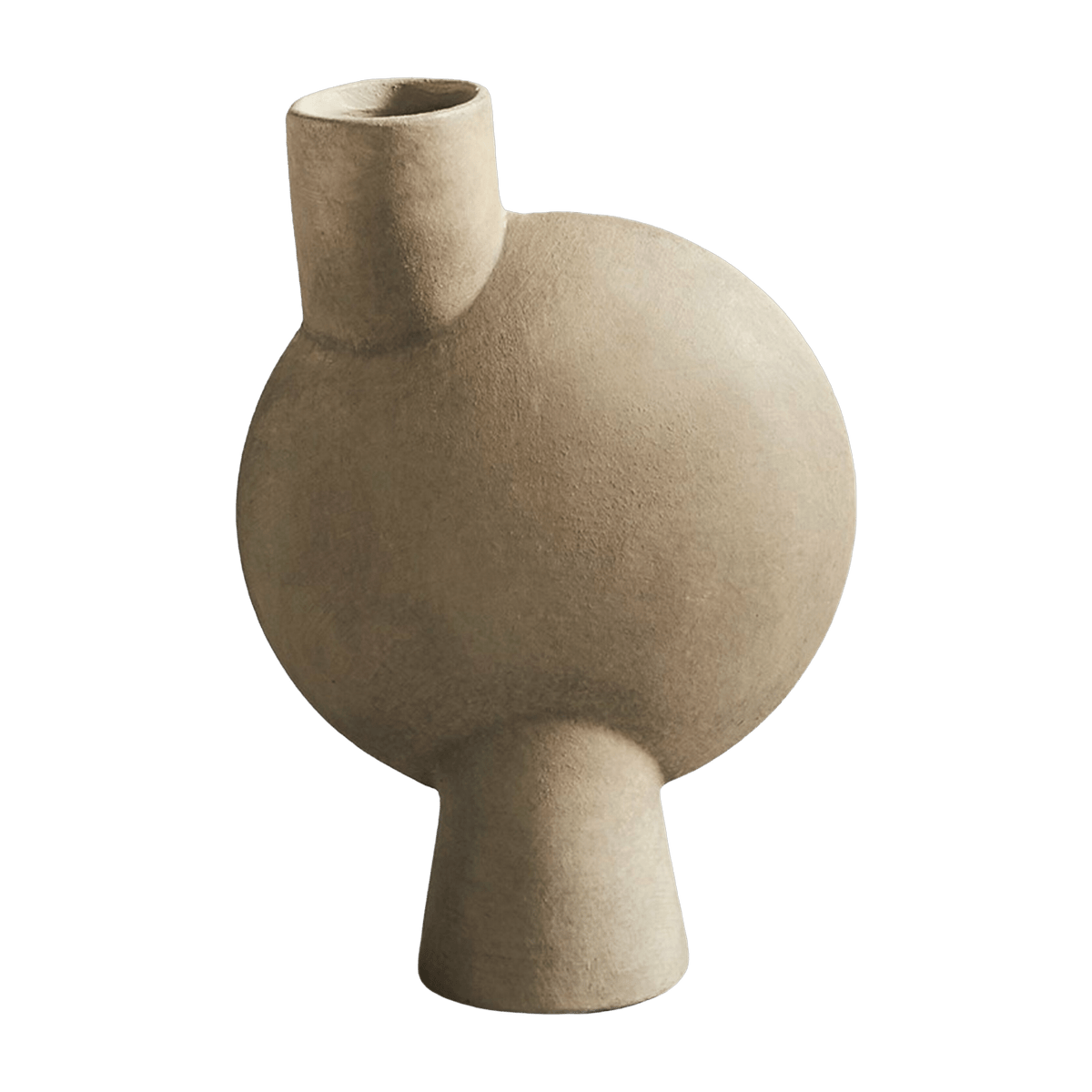 Vase sphérique taupe 26 cm Bulb - 101 Copenhagen - The Cool Republic