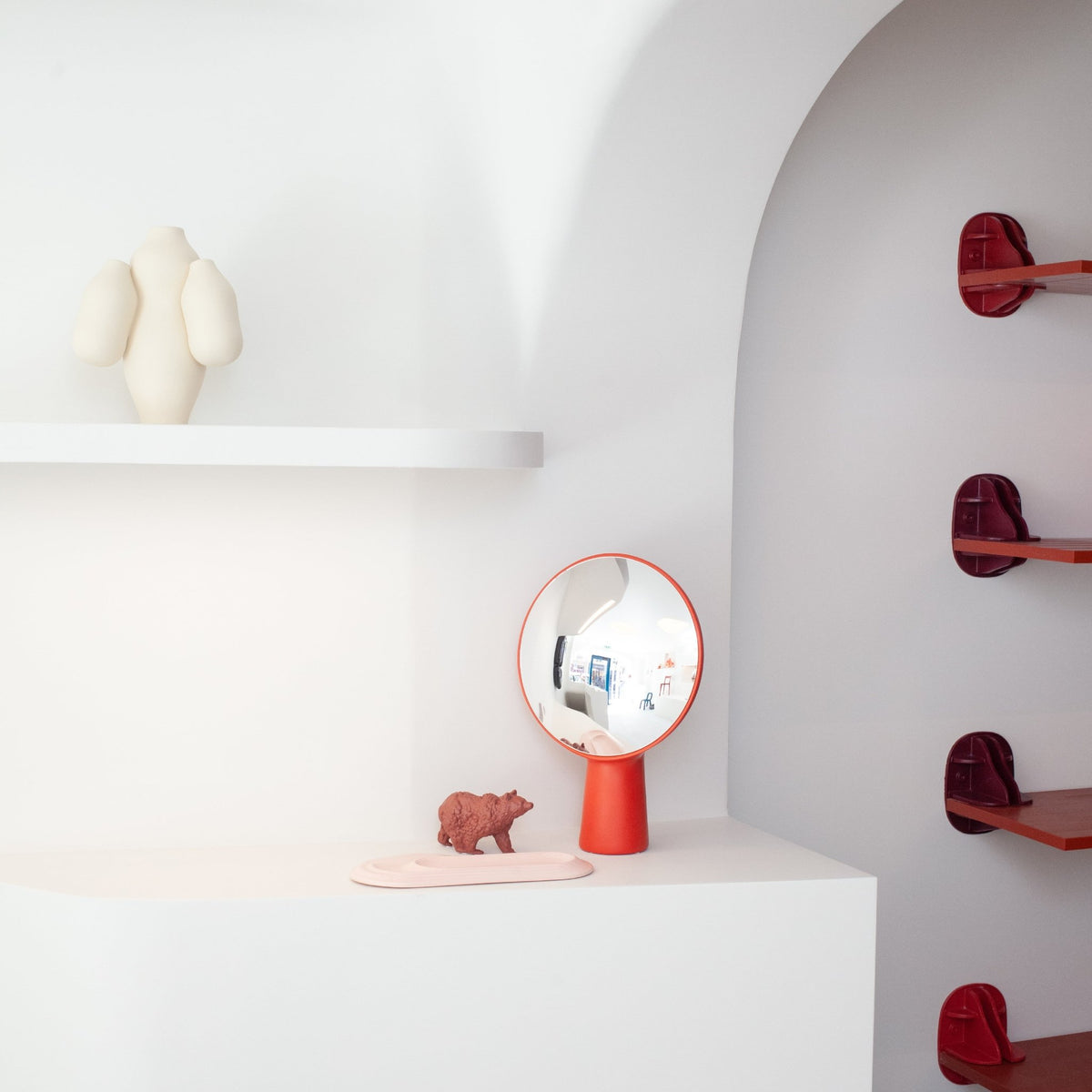 Vase terracotta Allpa mini - Moustache - The Cool Republic