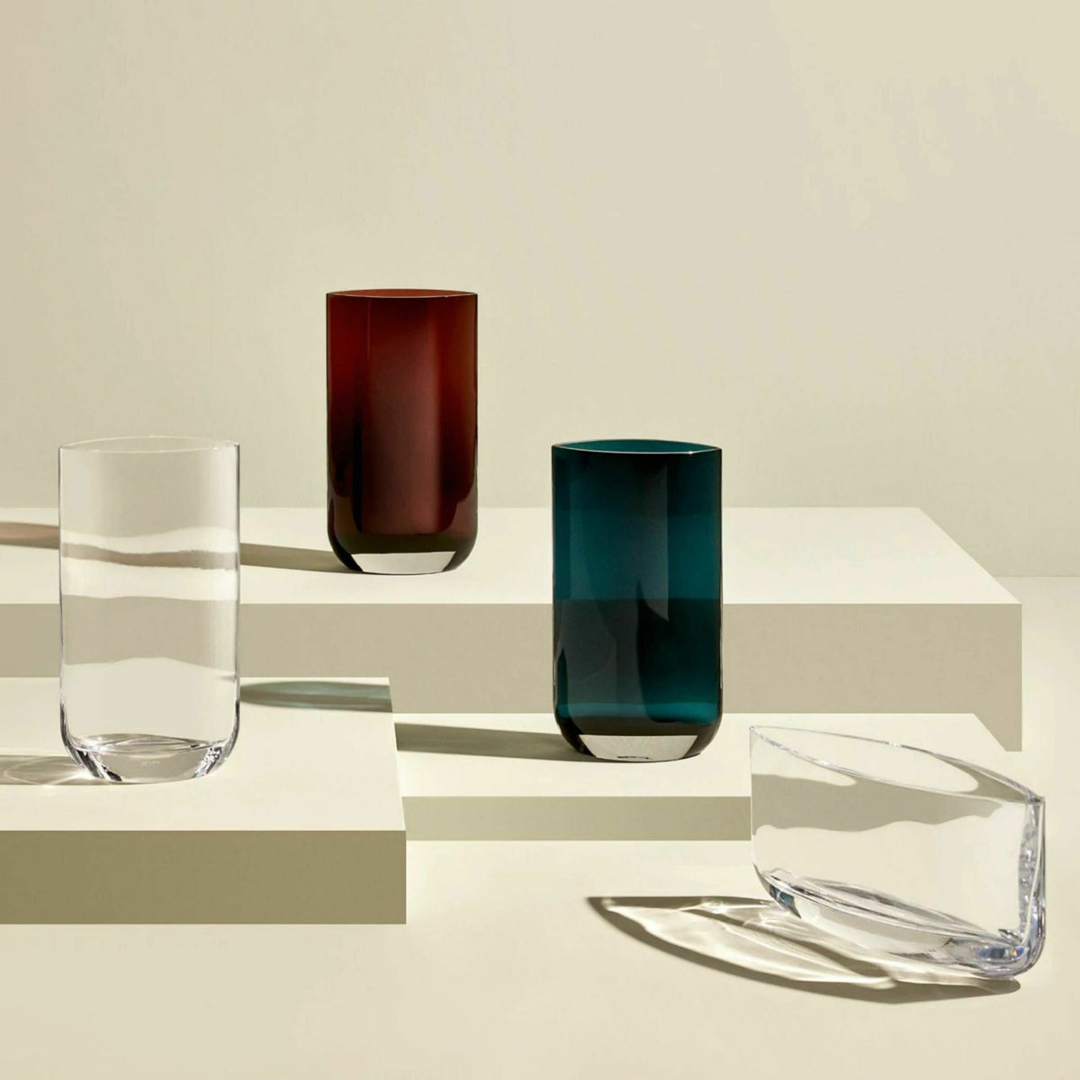 Vase transparent Clear - Nude Glass - The Cool Republic