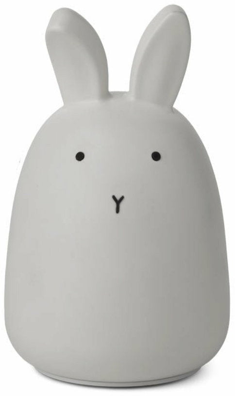 Veilleuse lapin en silicone gris Winston - Liewood - The Cool Republic