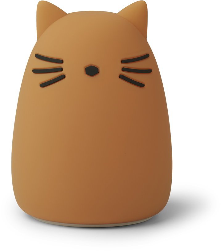 Veilleuse portable pour enfants chat moutarde Winston - Liewood - The Cool Republic