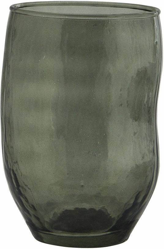 Verre à boire martelé vert - Madam Stoltz - The Cool Republic