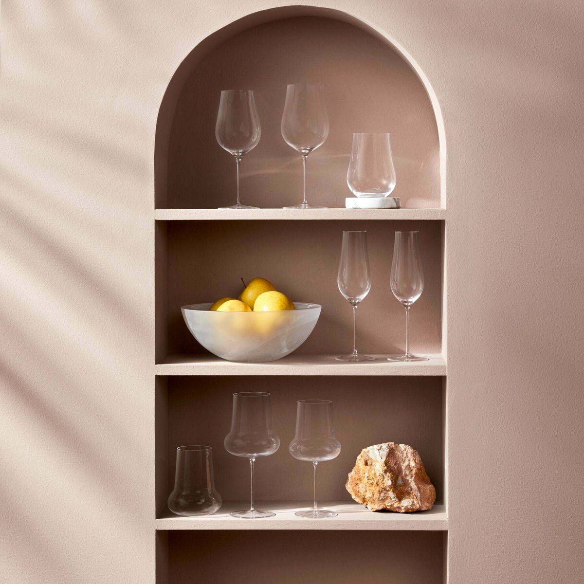 Verre à champagne Ghost Zero Tulip - Nude Glass - The Cool Republic