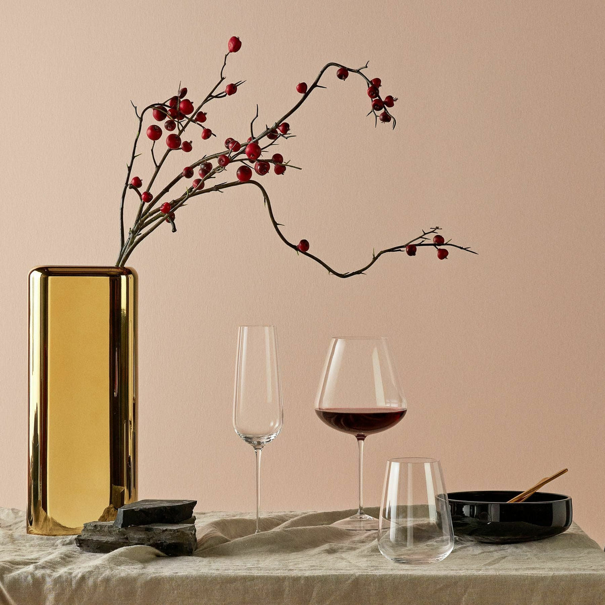 Verre à champagne Stem Zero Flute - Nude Glass - The Cool Republic