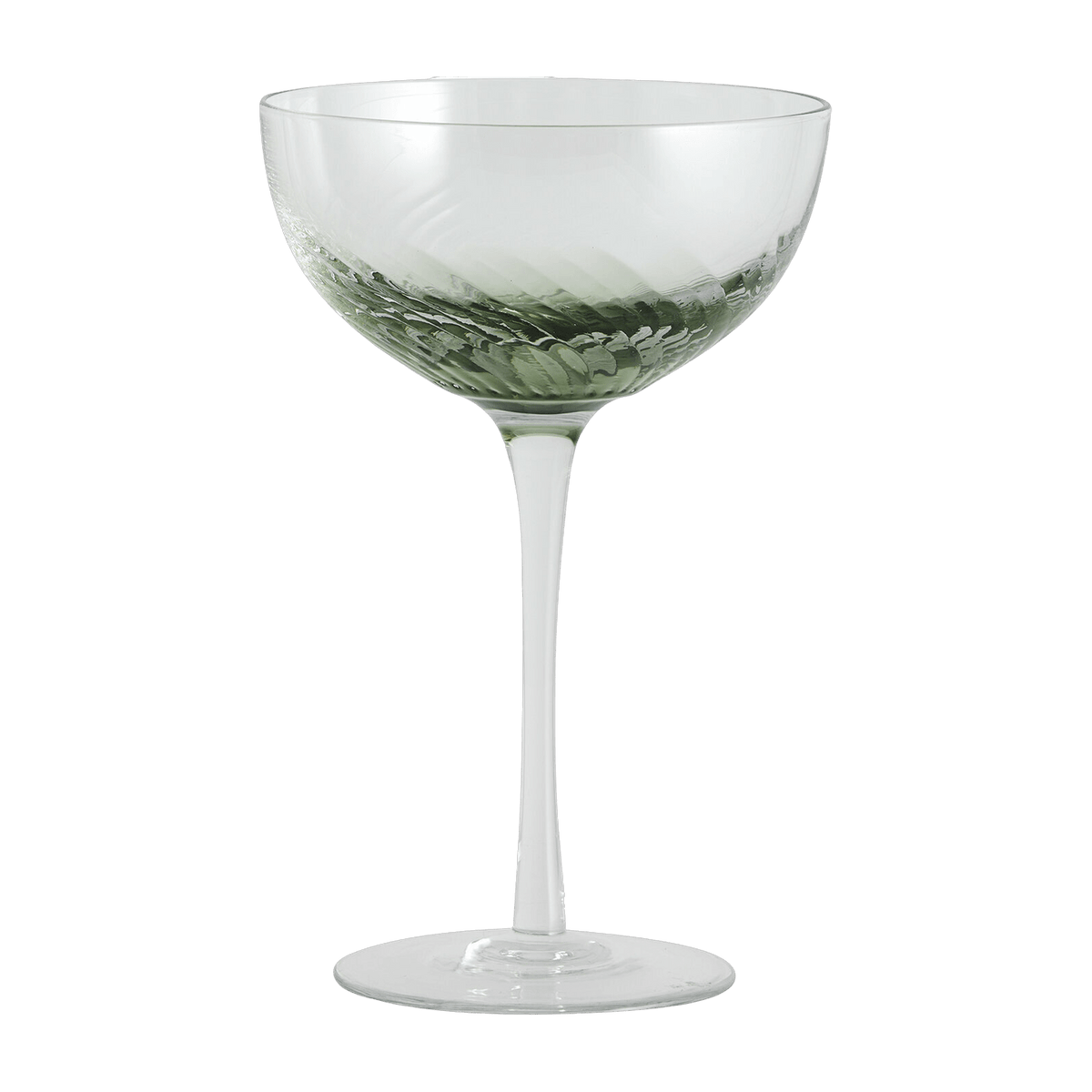 Verre à cocktail vert 18 x 11,5 cm Garo - Nordal - The Cool Republic