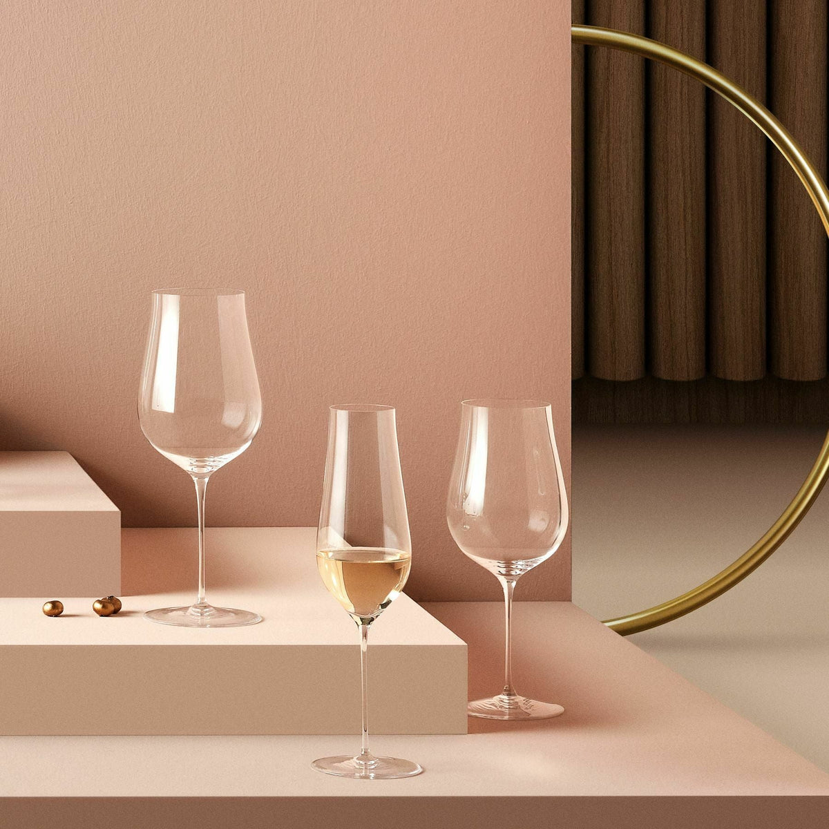 Ghost Zero Tulip White Wine Glass - Nude Glass - The Cool Republic