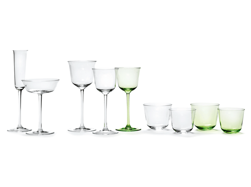 Verre à vin rouge en verre transparent 20cl 8,4x19,6cm Grace - Serax - The Cool Republic