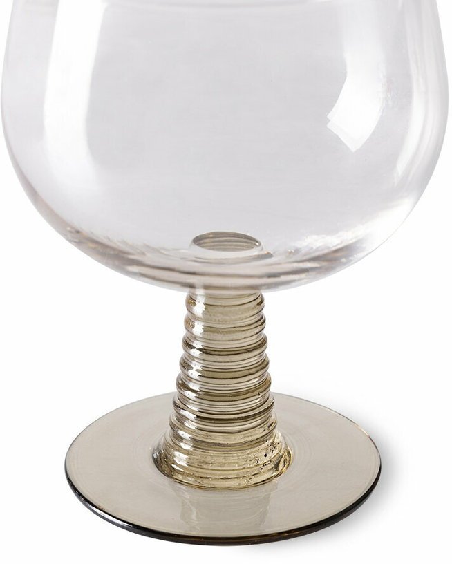 Verre à vin Swirl Low Green - HKLIVING - The Cool Republic