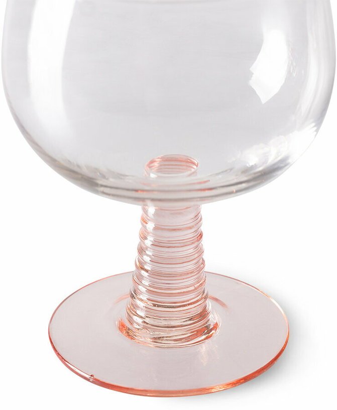 Verre à vin Swirl Low Nude - HKliving - The Cool Republic