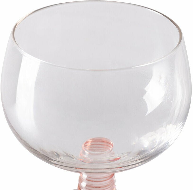 Verre à vin Swirl Low Nude - HKliving - The Cool Republic