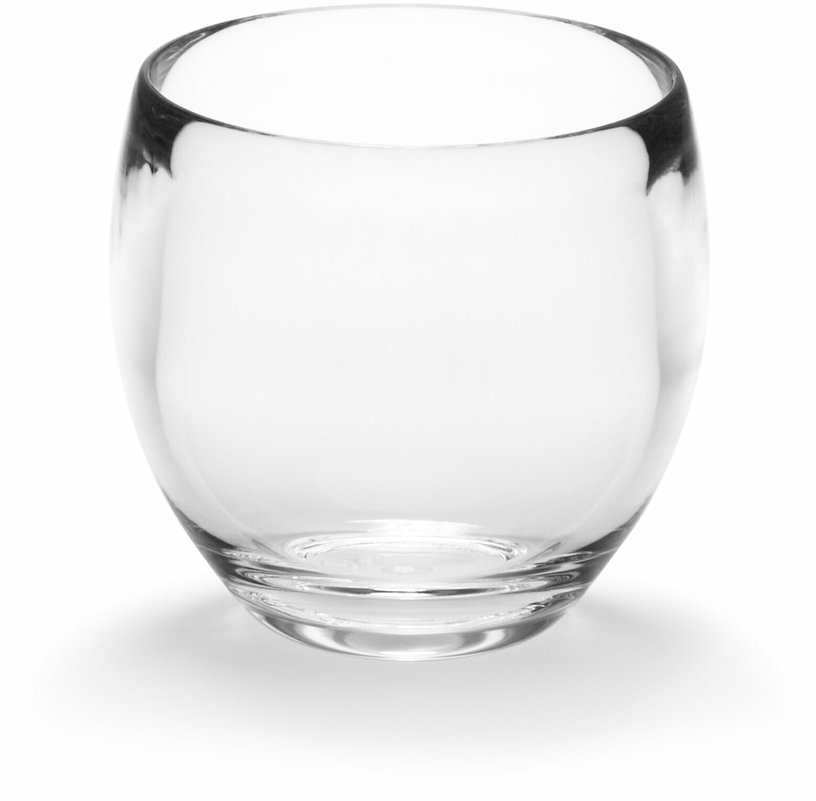 Verre en acrylique transparent Droplet - Umbra - The Cool Republic