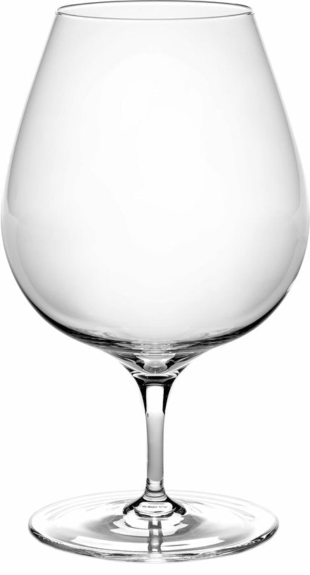 Verre en verre transparent strié 50 cl Inku - Serax - The Cool Republic