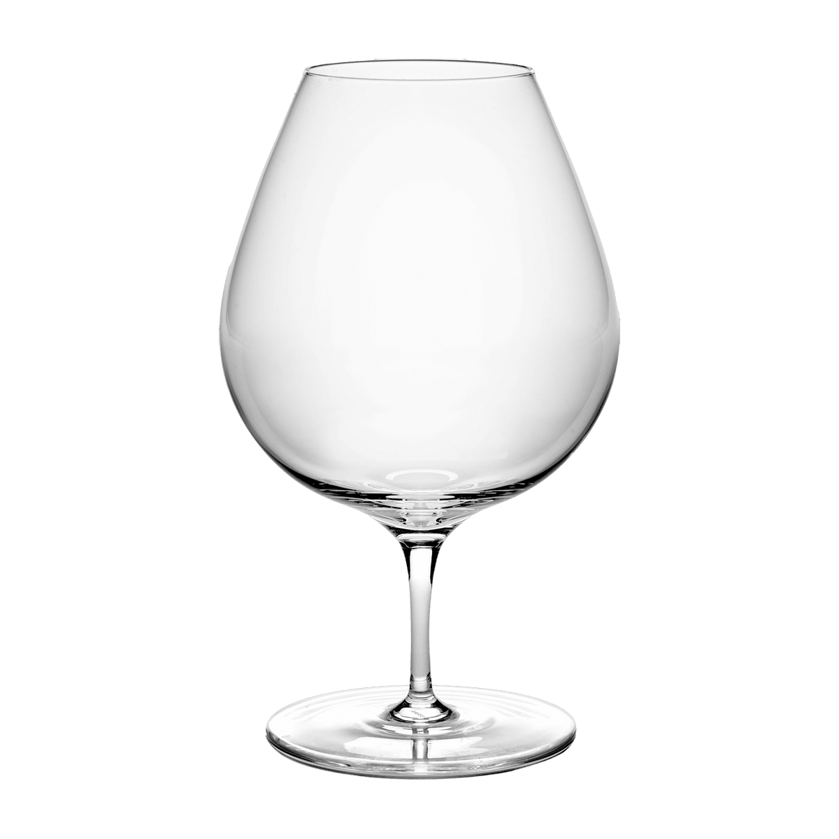 Inku 70 cl clear ribbed glass - Serax - The Cool Republic