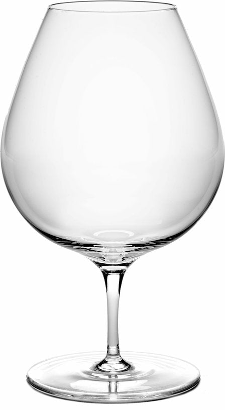 Verre en verre transparent strié 70 cl Inku - Serax - The Cool Republic