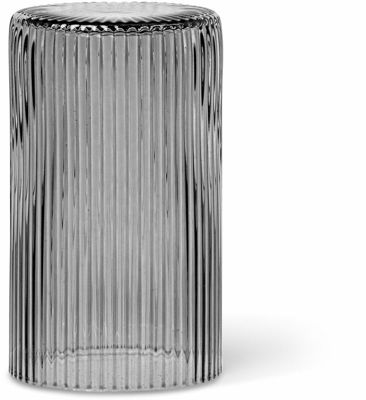 Verre gris fumé 9 cm Ripple - Ferm Living - The Cool Republic