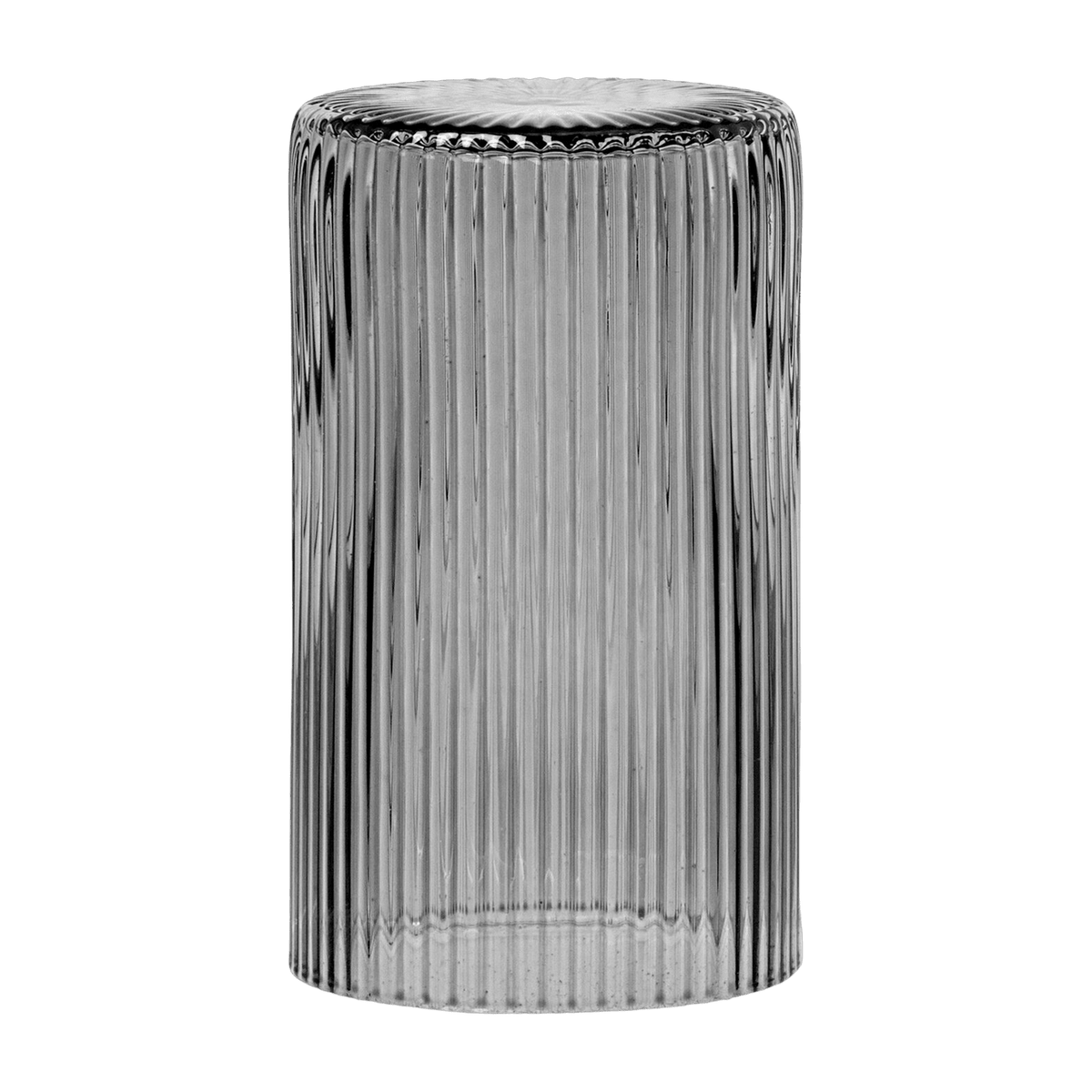 Verre gris fumé 9 cm Ripple - Ferm Living - The Cool Republic