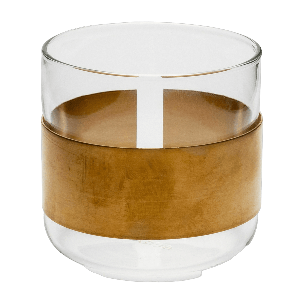 Verre rond en cuivre et verre 7x6 cm - Serax - The Cool Republic