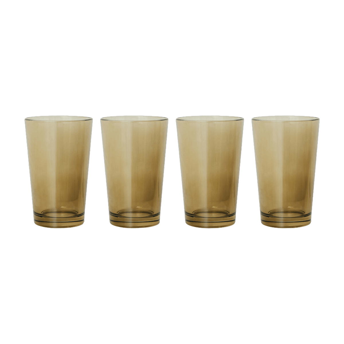 Verres à thé Mud Brown (lot de 4) - HKLIVING - The Cool Republic