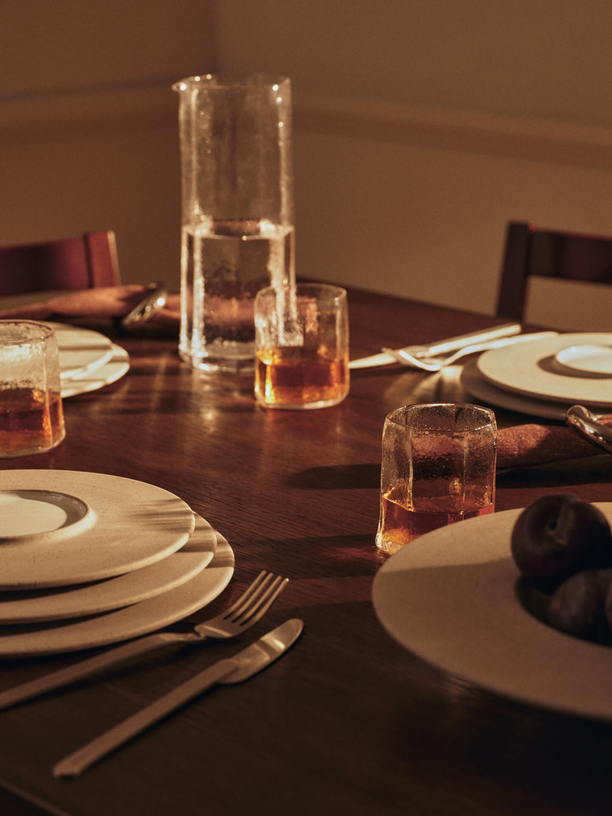 Verres en verre recyclé soufflé à la bouche Kiru - FermLiving - The Cool Republic