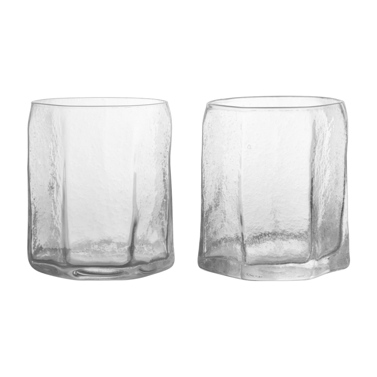 Verres en verre recyclé soufflé à la bouche Kiru - FermLiving - The Cool Republic