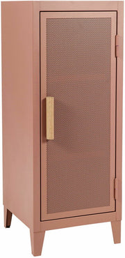 Vestiaire en acier perforé B1 bas Rose Fumé mat - Tolix - The Cool Republic