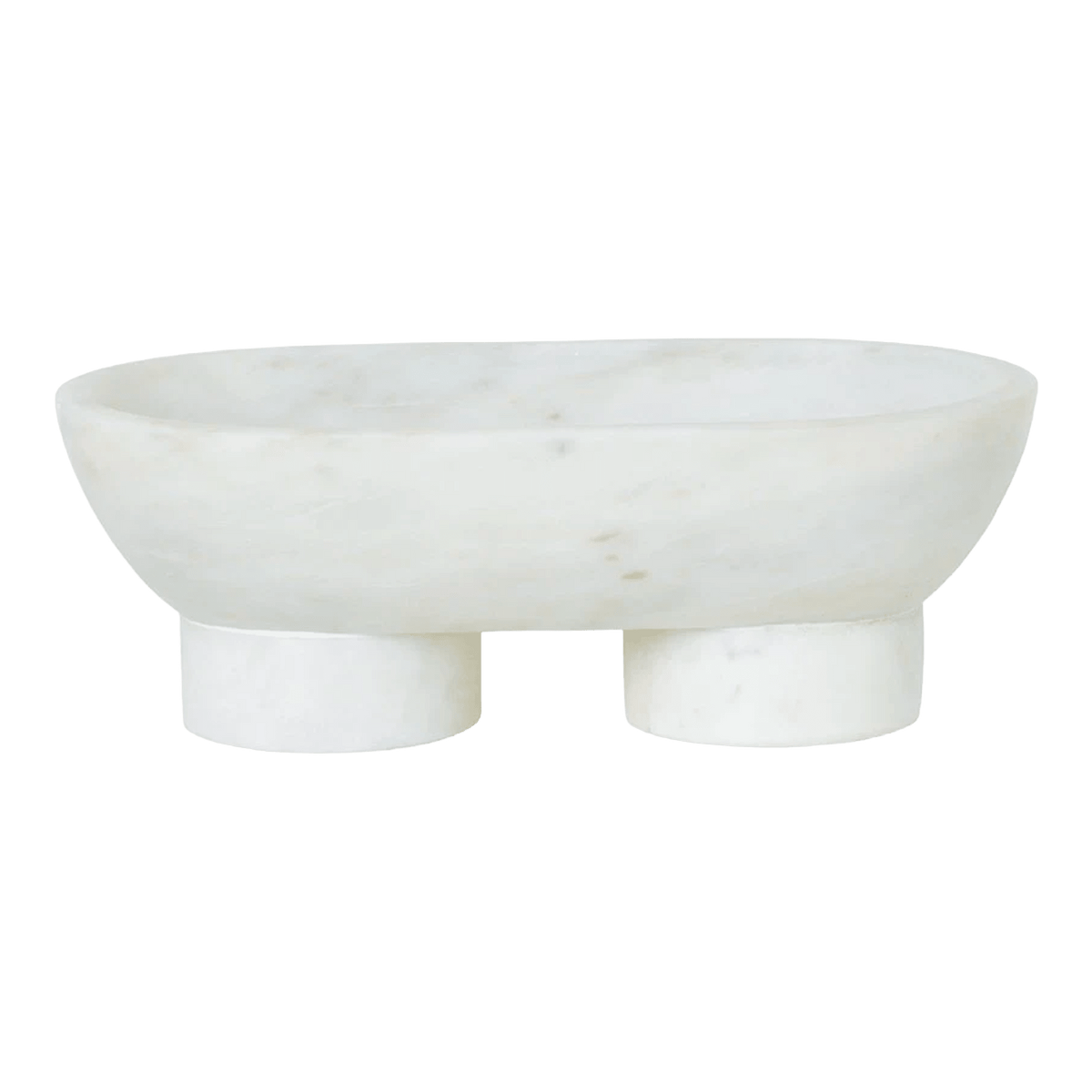 Vide poche en marbre blanc Alza - Ferm Living - The Cool Republic