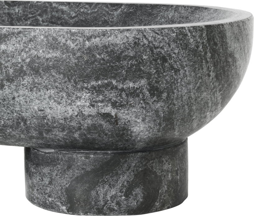 Vide poche en marbre noir Alza - Ferm Living - The Cool Republic