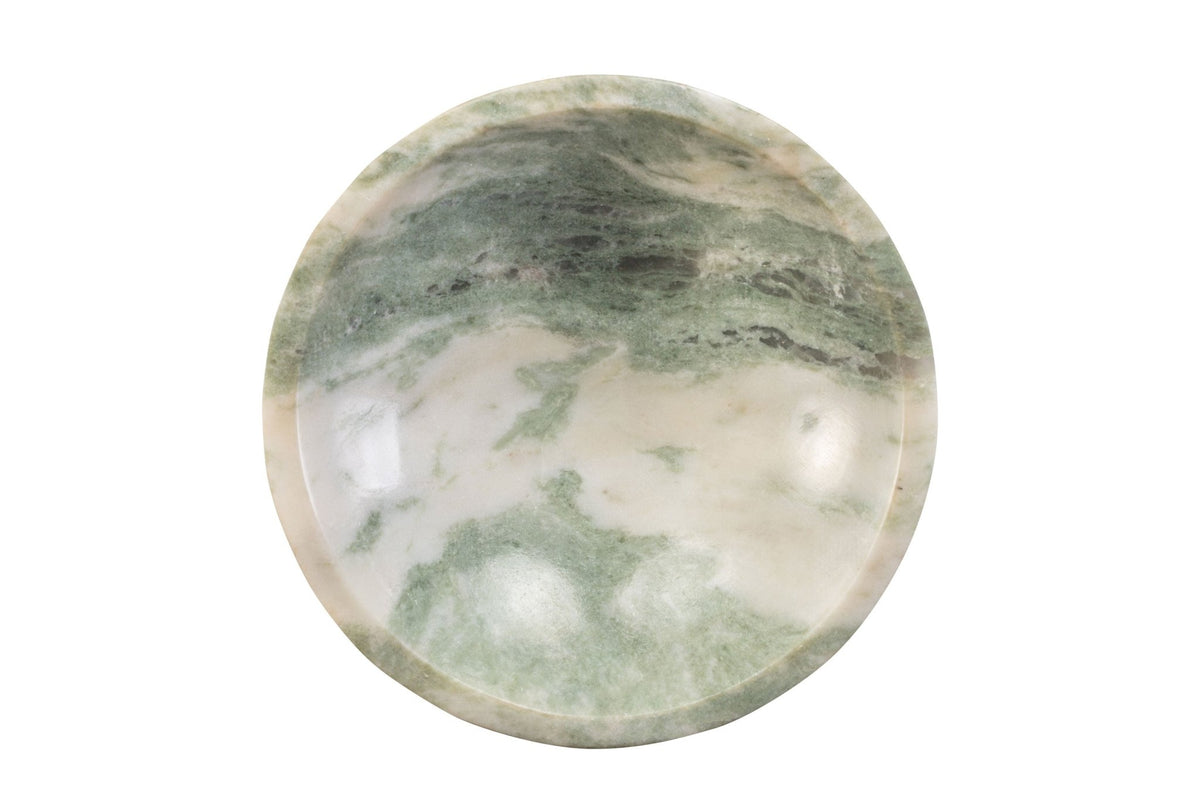 Vide-poche en marbre vert 20x15,5cm Coluna - Versmissen - The Cool Republic