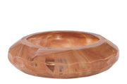 Vide-poche en verre rose soufflé à la bouche 36x12cm - Versmissen - The Cool Republic