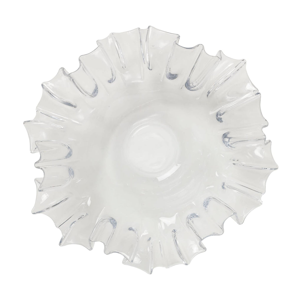Vide-poche en verre soufflé transparent 25x9cm Rumy - Broste Copenhagen — vue 5