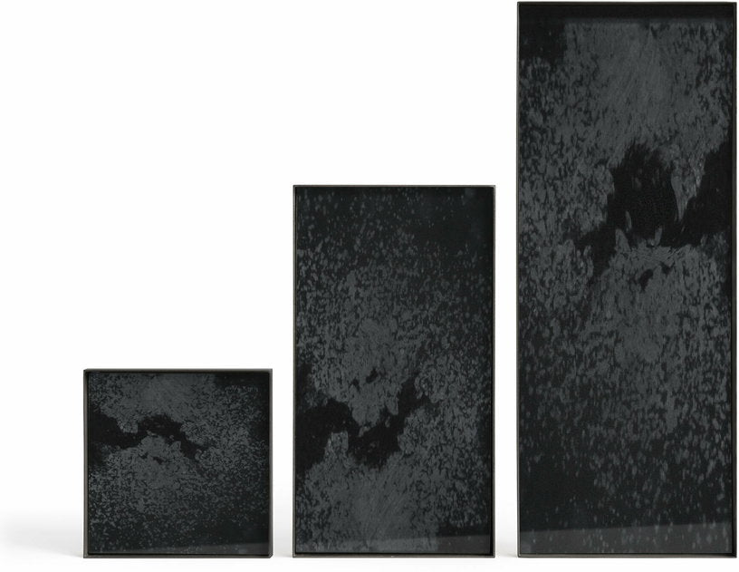 Vide - poche rectangulaire en miroir Charcoal - Ethnicraft Accessories - The Cool Republic