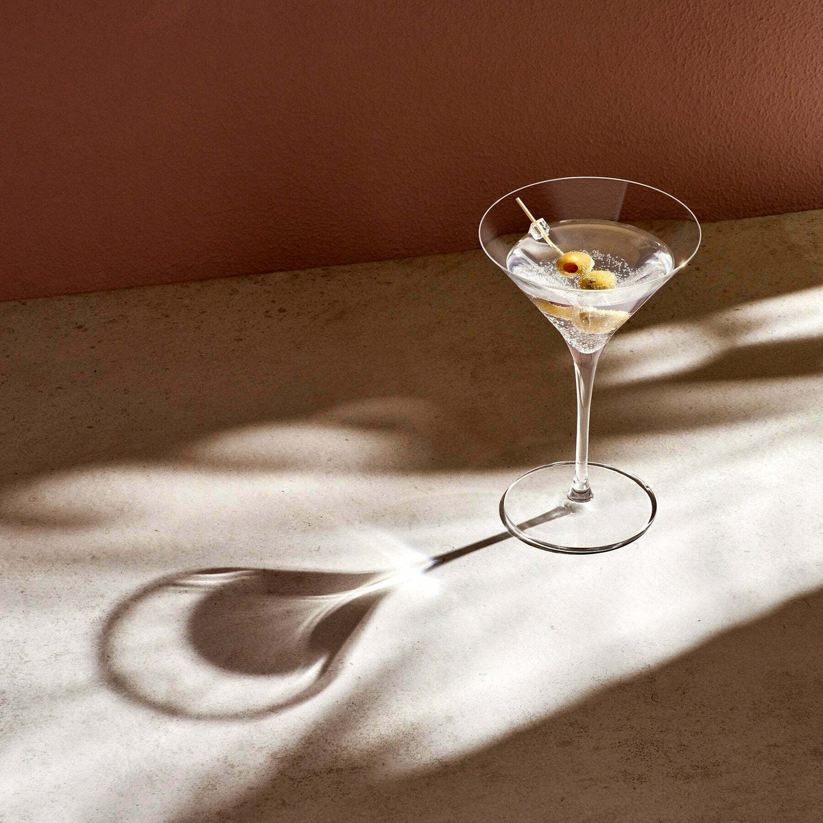 Vintage Set de 2 verres à Martini - Nude Glass - The Cool Republic