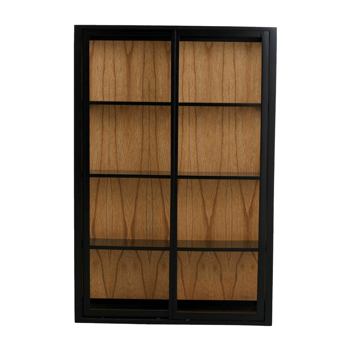 Vitrine murale en bois et verre BEI - Nordal - The Cool Republic